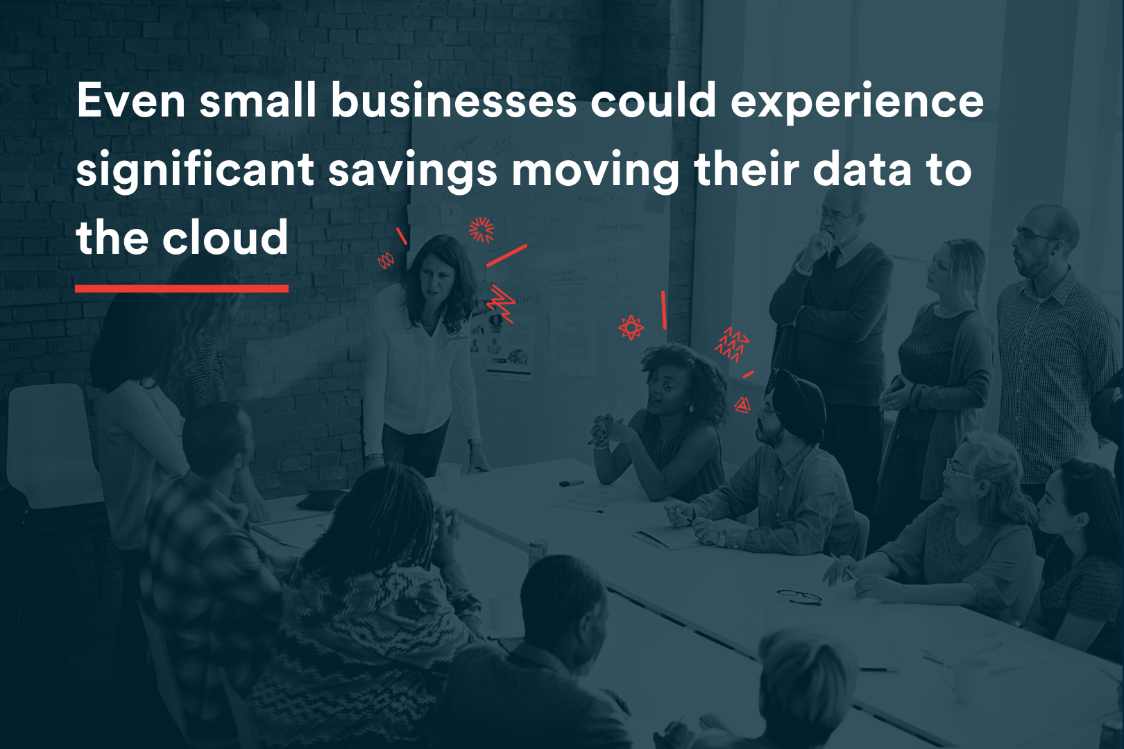 Blog Image - Even small businesses could experience significant savings moving their data to the cloud